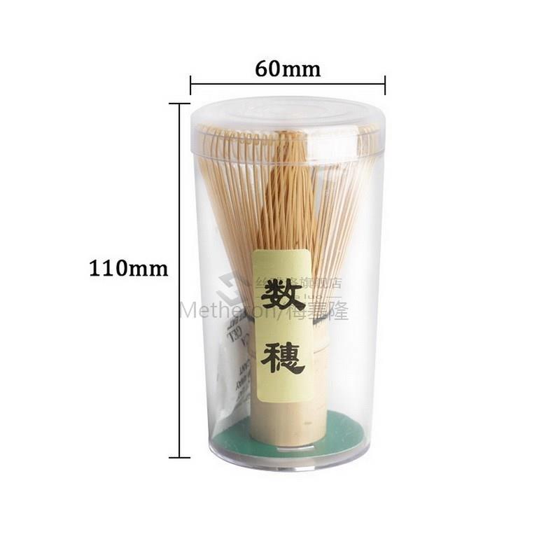 1PC Matcha Green Tea Powder Whisk Matcha Bamboo Whisk Bamboo - 图3