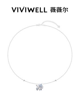 VIVIWELL灵蛇缠绕蝴蝶项链
