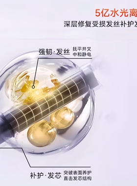 日本高端夹板直发卷发负离子