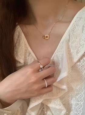 「交织的爱」气质百搭项链！