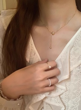 「双子星球」小众设计感项链!