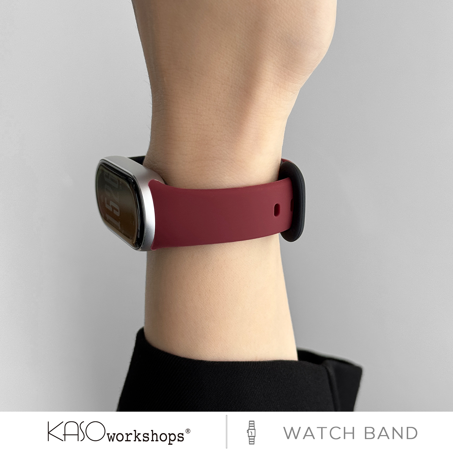 KASO适用小米手环8表带新款运动透气10手环硅胶腕带9代nfc版创意柔软腕带男女生替换配件十代8NFC高级感 - 图2