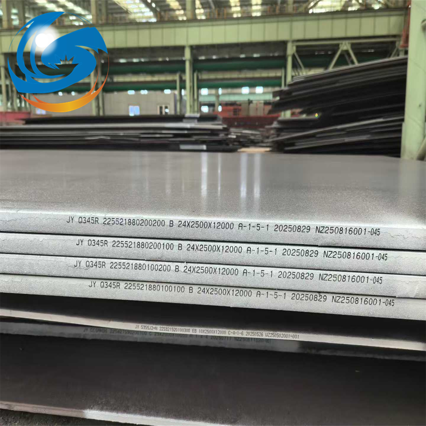 Q345R Q245R容器板切割20G钢板零割锅炉板12cr1MOVR超宽封头板 - 图0