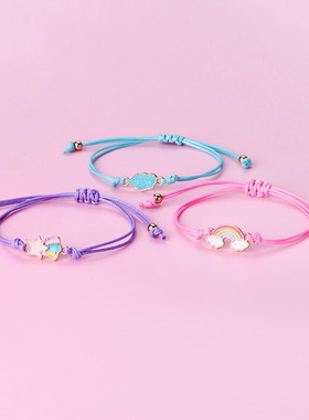 超仙闺蜜手链二人好朋友学生手环生日礼物女生古风仙气儿童饰品女