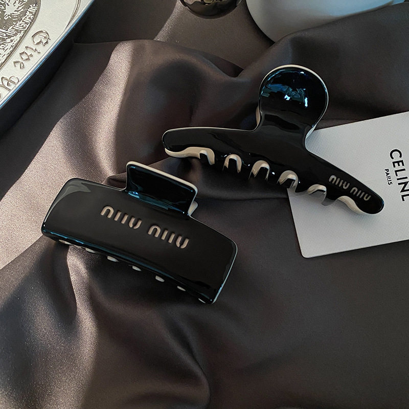 慵懒风~法式醋酸抓夹通勤韩国高级感双面发夹后脑勺发卡鲨鱼夹女,淘宝优惠券,粉丝福利购,淘宝优惠卷