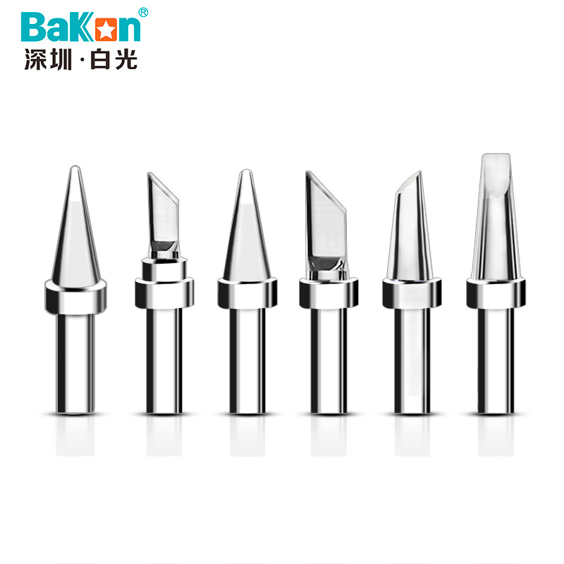 Bakon白光BK500系列烙铁头150W高频焊台无铅烙铁咀刀头尖头马蹄形,淘宝优惠券,粉丝福利购,淘宝优惠卷