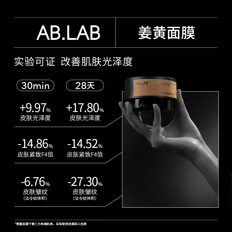 【新品上市】AB.LAB辅酶Q10 焕颜涂抹面膜滋养保湿抗皱紧致70g