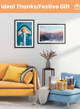 严选纯色简约木质相框家居摆件婚纱照纪念照相框亚马逊爆款相框