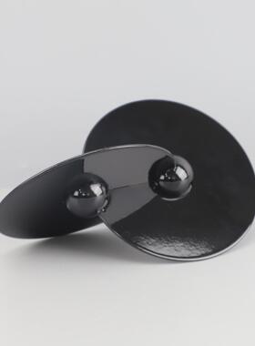 新中式金色金属飞碟样板房售楼部卧室书房客厅餐厅电视柜饰品摆件