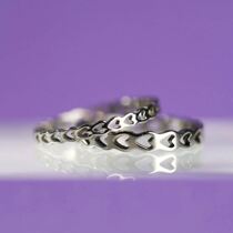Keepmedal ring Caring ring Coulommi Meleti medal Tibetan ring free of running straight upscale gift