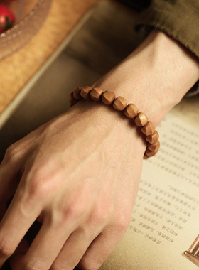 濮暹檀香手串转运珠9mm饰品手链