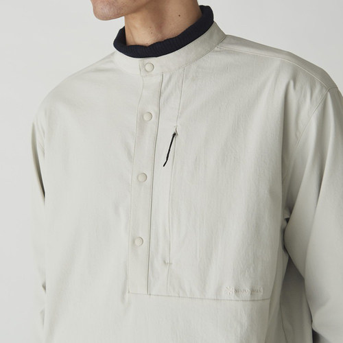 snowpeak雪峰2024秋休闲衬衫RW Transit男女款立领衬衣衬衫 - 图2