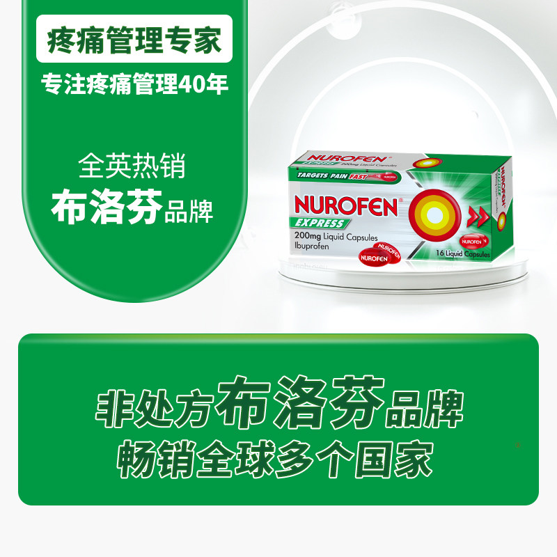  NUROFEN海外国际解热镇痛用药