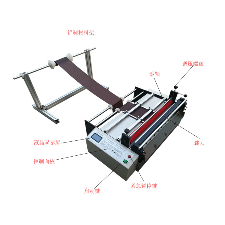 全自动化pvc膜切膜机热塑膜高速切张机薄膜纵横切割机 - 图1