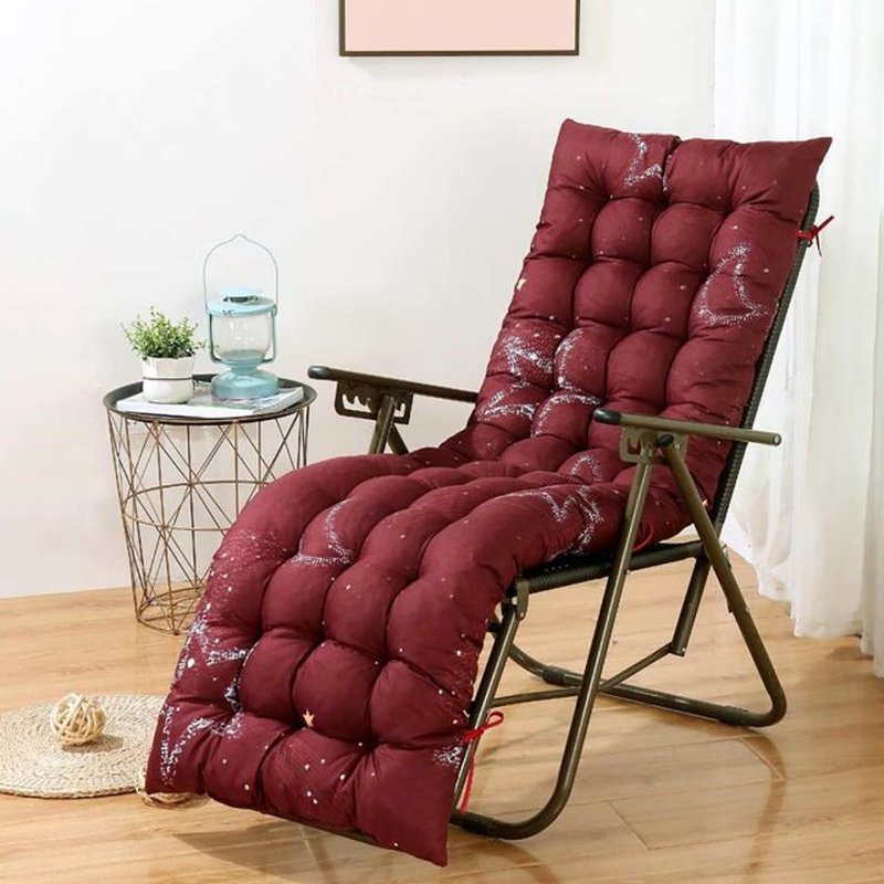 53x180cm Long Cushion Recliner Chair Cushion Thicken Foldabl - 图0