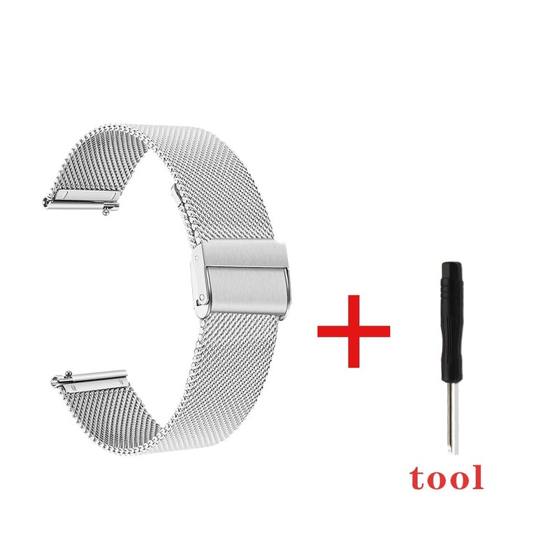 Universal steel belt 22mm for smart watch S08/L5/L7/L8/L9 s-图2