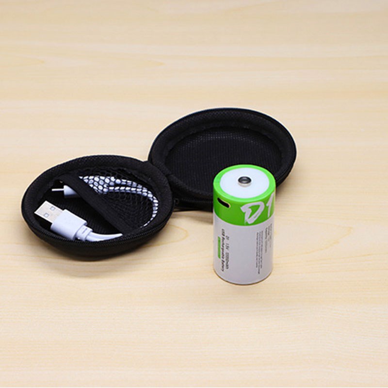 NEW D size 12000mWh lithium Rechargeable battery USB chargi - 图3