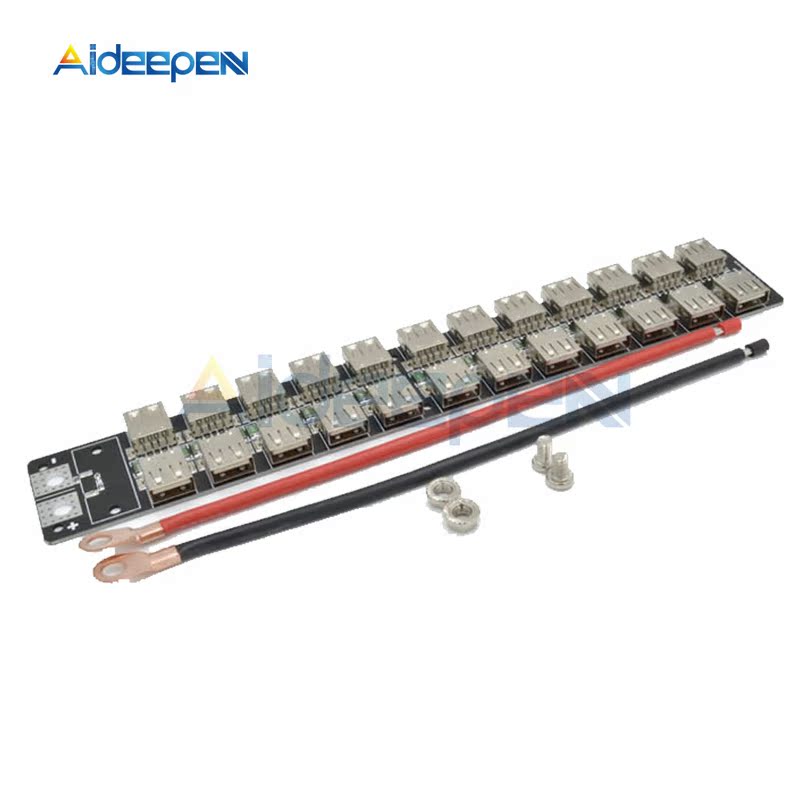 24 Port USB Charger Module 24-port Fast Charging Socket with - 图2