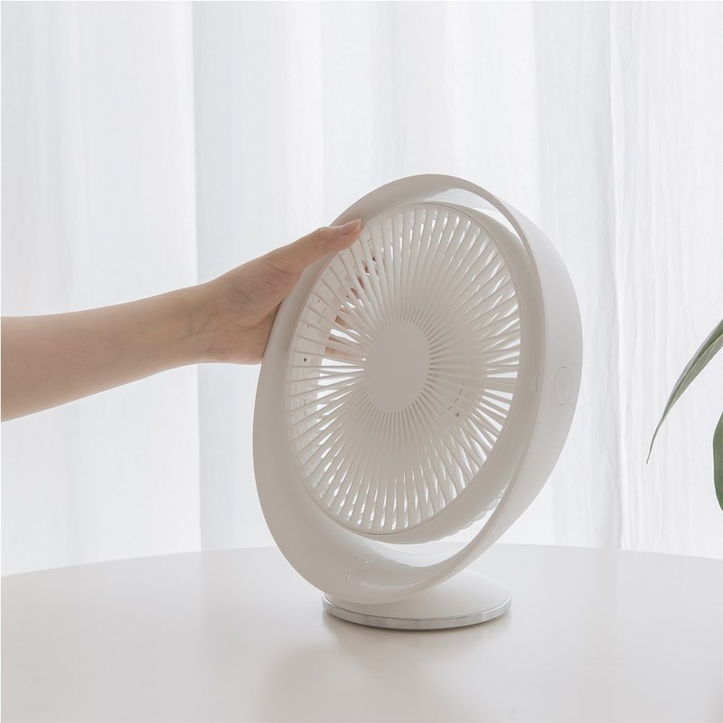 New MI 3life 327 Desktop Fan Air Circulation Rechargeable El - 图0