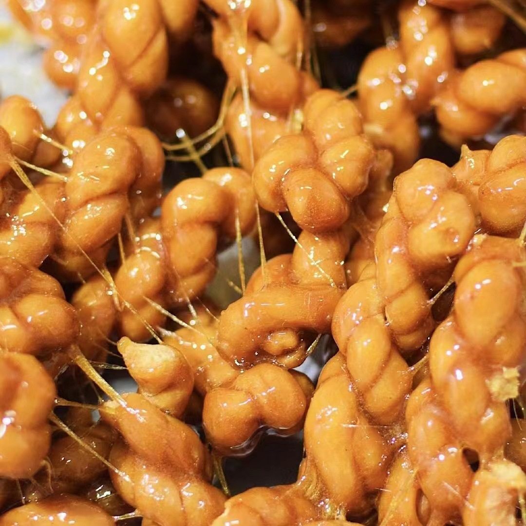 正宗义乌特产红糖麻花1斤2斤3斤桶装 拔丝不粘牙,淘宝优惠券,粉丝福利购,淘宝优惠卷