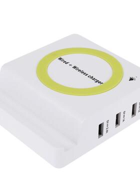 2 in 1 Charging Station DC 5V 3 USB Hub Ports Power Supply C