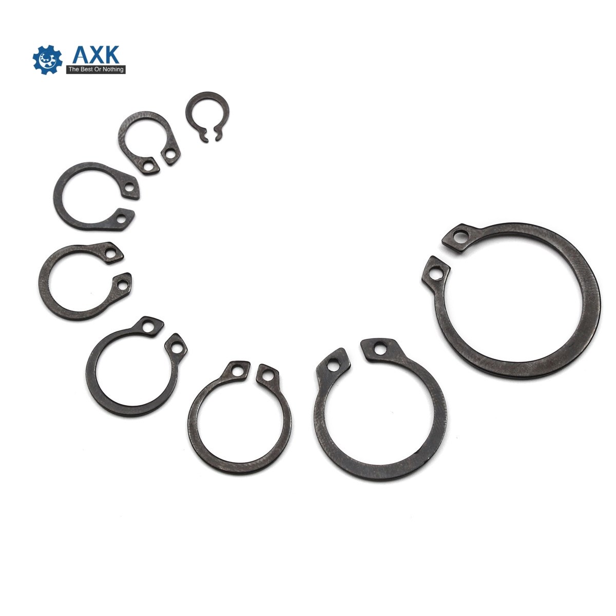 External Retaining Circlips Assortment Kit Snap Ring Clip Wa-图1