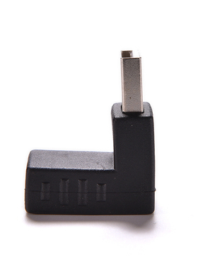 90 degree USB 2.0 A male to female right angled adapter USB