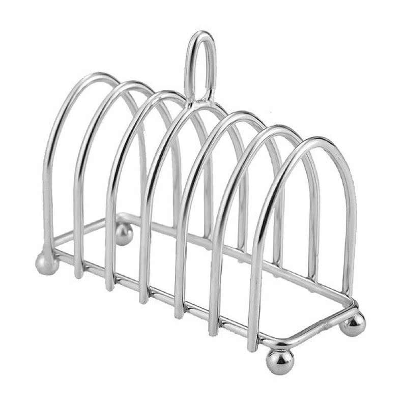 Stainless Steel Bread Rack Toast Rack Show Fryer - 图0