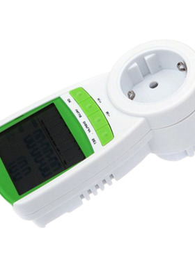 Power Meter US Plug tester 230V 50Hz LCD Wattage Current Fre