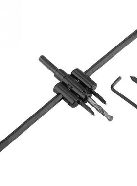Black Circle Hole Saw Drill Bit Set DIY Woodworking Tool 30-