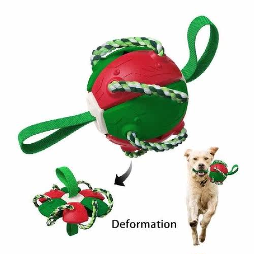 Outdoor Interactive Dog Toy Dog Soccer Ball Interactive Pet - 图2