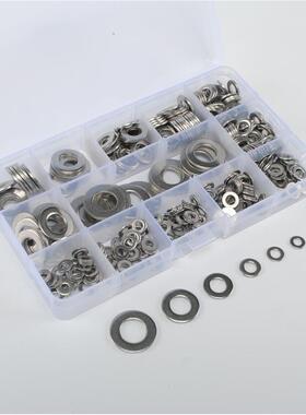 395pcs Assorted Piece A2 M4 M5 M6 M8 M10 M12 Form A Washers
