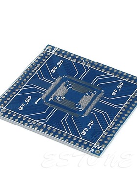 QFP/TQFP/LQFP 32/44/48/64/100/144 pin to DIP Pin Board Adapt