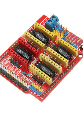 CNC Shield V3 Expansion Board + 4xA4988 Step Motor Driver Mo