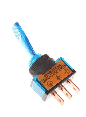 3 Pin ON-OFF with lamp DC12V 20A Automotive Toggle Switch