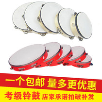 North Dance Test Class Olff Bell Drum Children Dance Percussion Instruments Goat Leather Hand Drummer Hand Beat Drum Wooden Toys