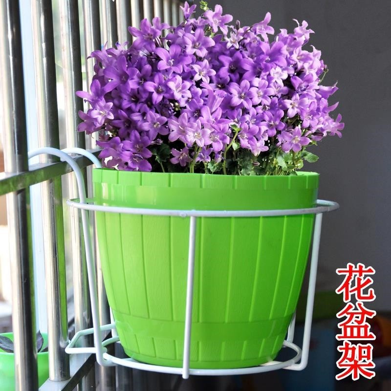 阳台花架挂式露台栏杆置物铁艺架子多肉绿植盆栽壁挂花盆挂架悬挂,淘宝优惠券,粉丝福利购,淘宝优惠卷