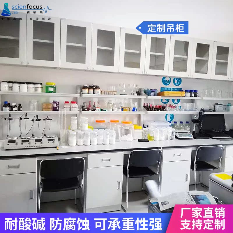 赛福斯全钢试验台工作桌钢木操作防腐蚀中央边台实验室实验台定制 - 图1