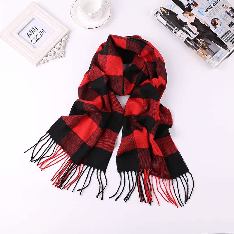 designer scarf for men warm winter neck scarfs Luxury brand - 图1