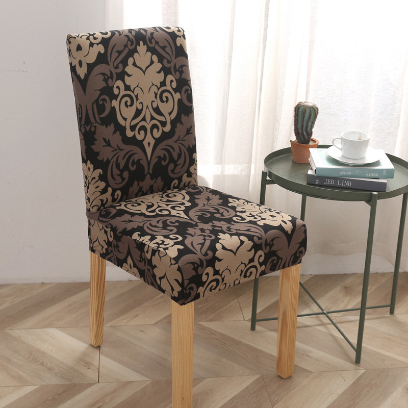 Chair Covers Spandex Flower Printing Chair Cover Dining nive - 图1