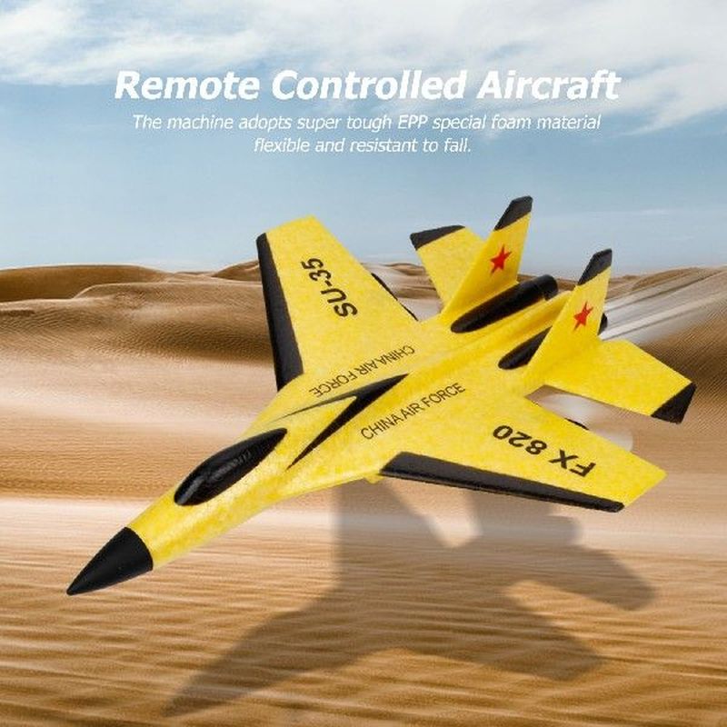 FX-820 RC Remote Control Airplane 2.4G 2 Channels SU35 - 图2