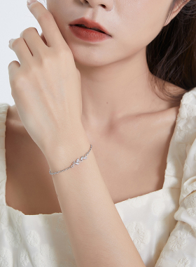 zeroline银杏叶手链女