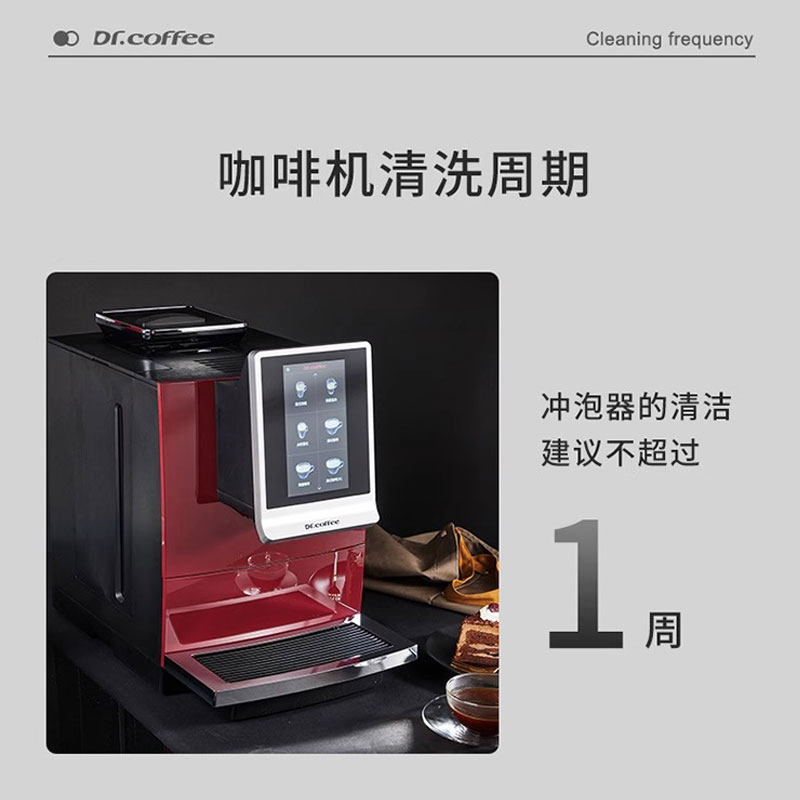 咖博士意式咖啡机专用清洁片套装半全自动清洗药片冲煮系统咖乐美 - 图2