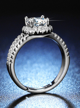 新款复古时尚百搭气质公主圆包戒