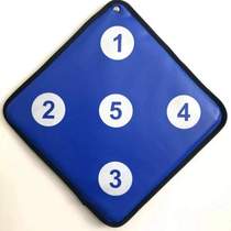 Training target five-hole training sword target home wall-mounted fencing home damaged wear-resistant wall hanging not easy wall puncture-resistant leather