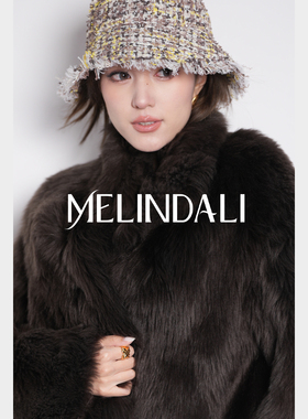 Melinda Li优雅造型神器小香风粗花呢面料手工渔夫帽显脸小盆帽