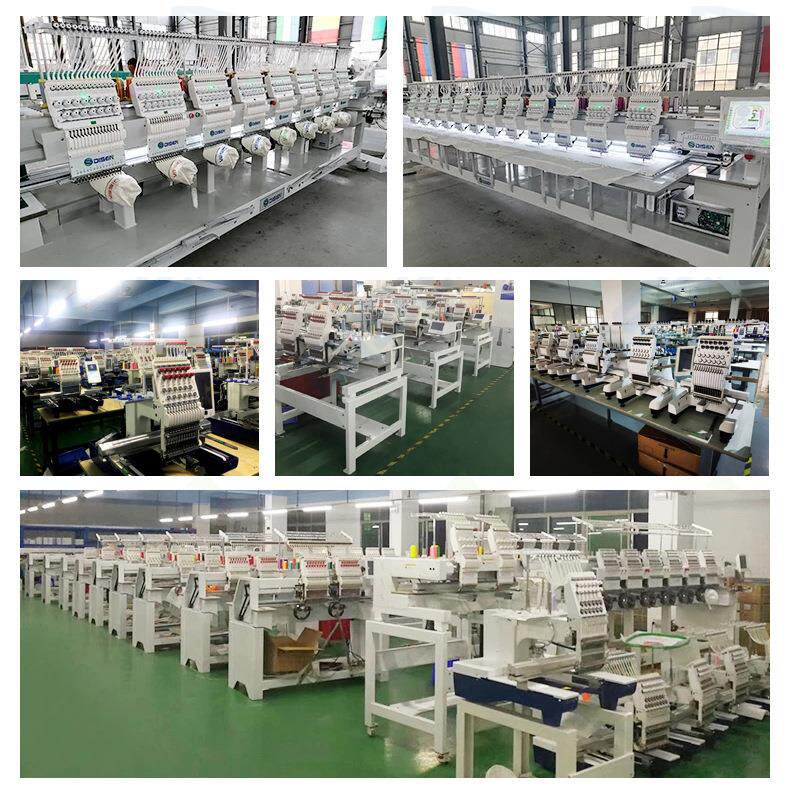4-head fully automatic computer embroidery machine multi-head cap embroidery machine embroidery machine computer