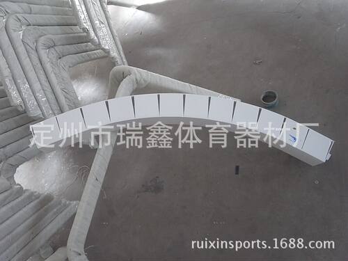 圆弧形铁质铅球抵趾板体育田径板钢制抵趾板田径器材设施 - 图2