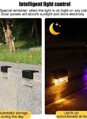 Solar Deck Lights Solar Ladder Lights Courtyard Garden