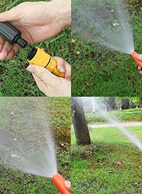 Plastic 4-Point Water Pipe Quick Connector Set Gardening